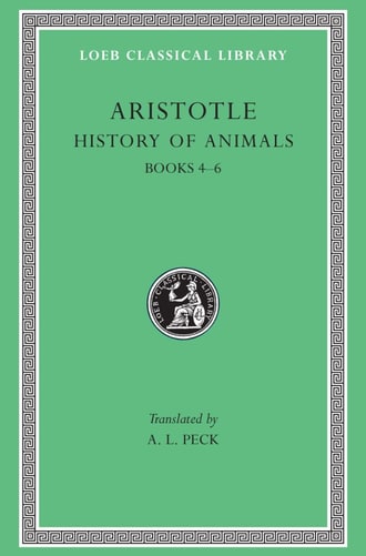 History of Animals, Volume II: Books 4–6 artwork