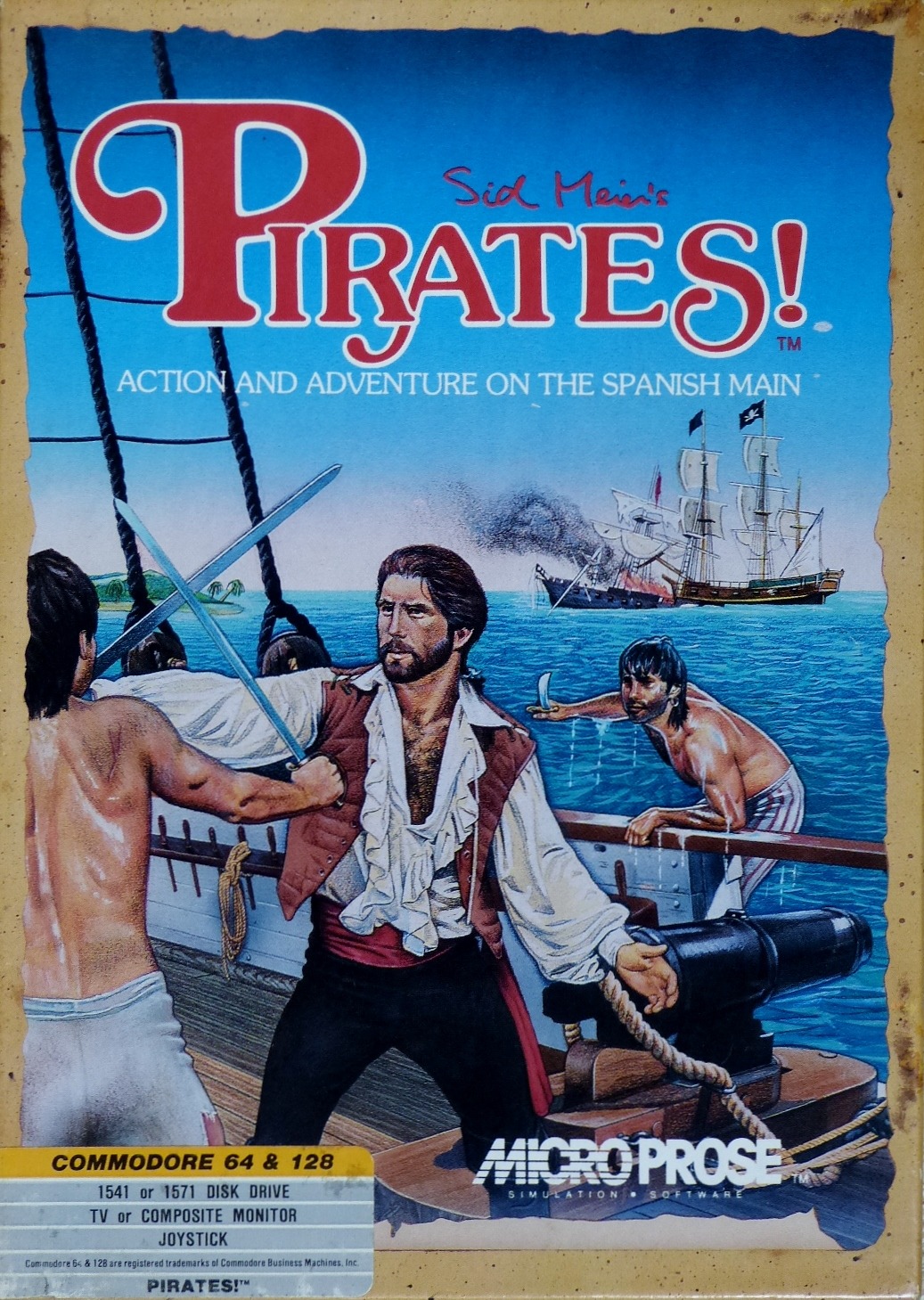 Sid Meier’s Pirates! · original artwork