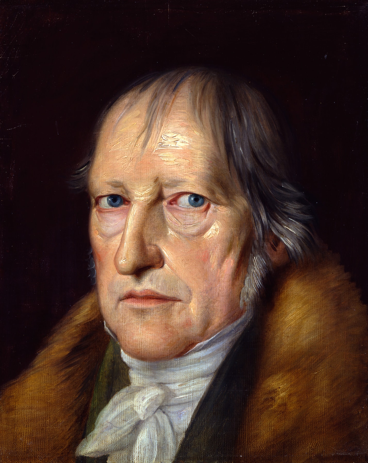 Portrait of G. W. F. Hegel.